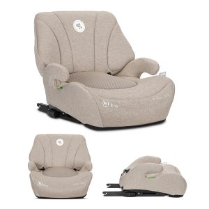 Lorelli Premium АВТОСТОЛ PYXIS BEIGE ISOFIX attachments с облегалк