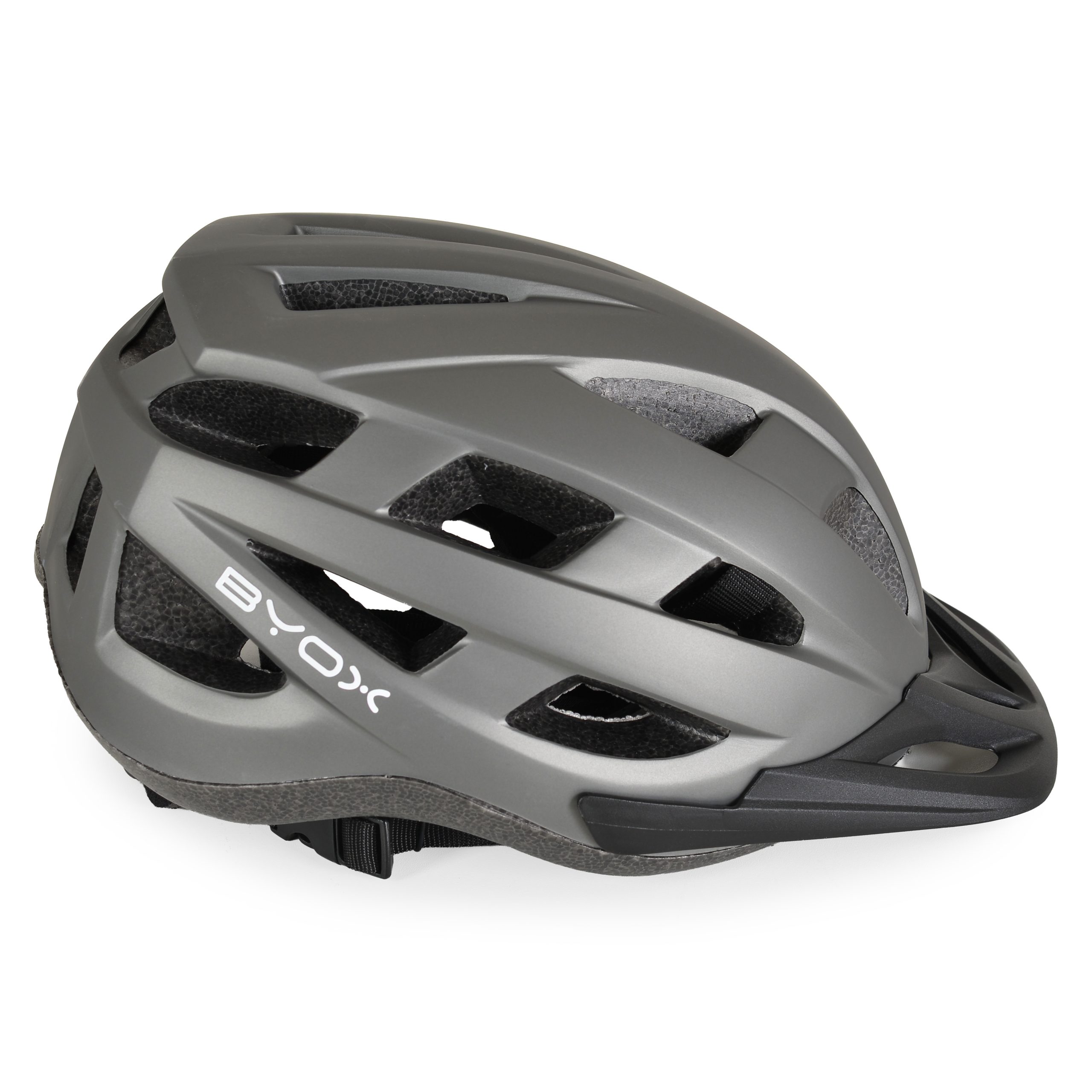 Byox Каска Y48 M (54-58 cm)-сив мат - Image 2