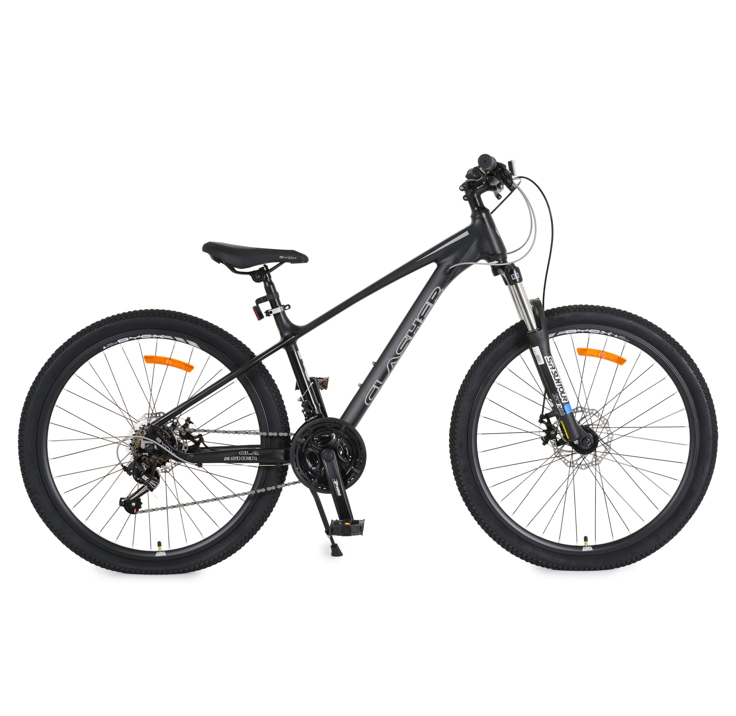 Byox Велосипед със скорости alloy 26" Clasher Anthracite - Image 3
