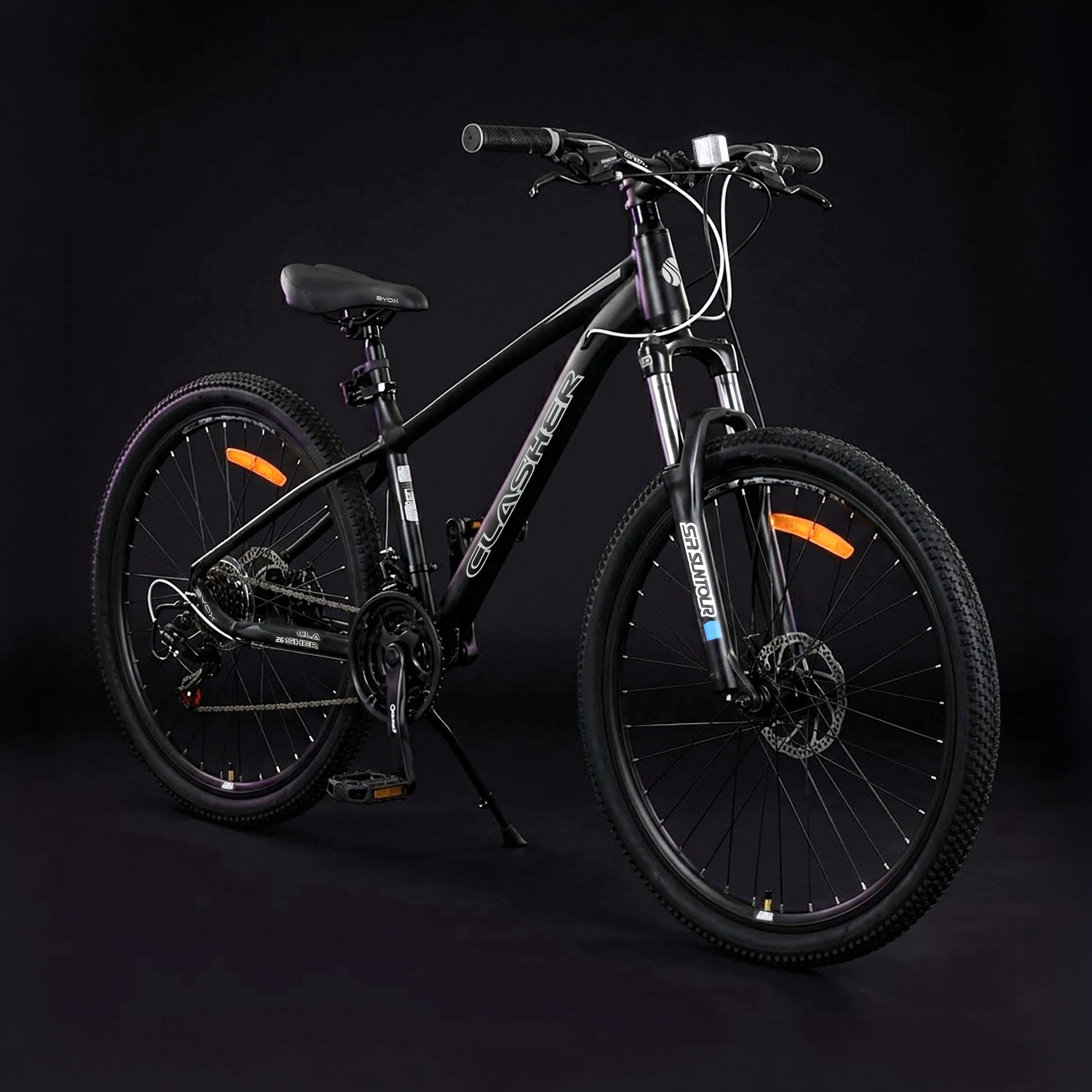 Byox Велосипед със скорости alloy 26" Clasher Anthracite - Image 2