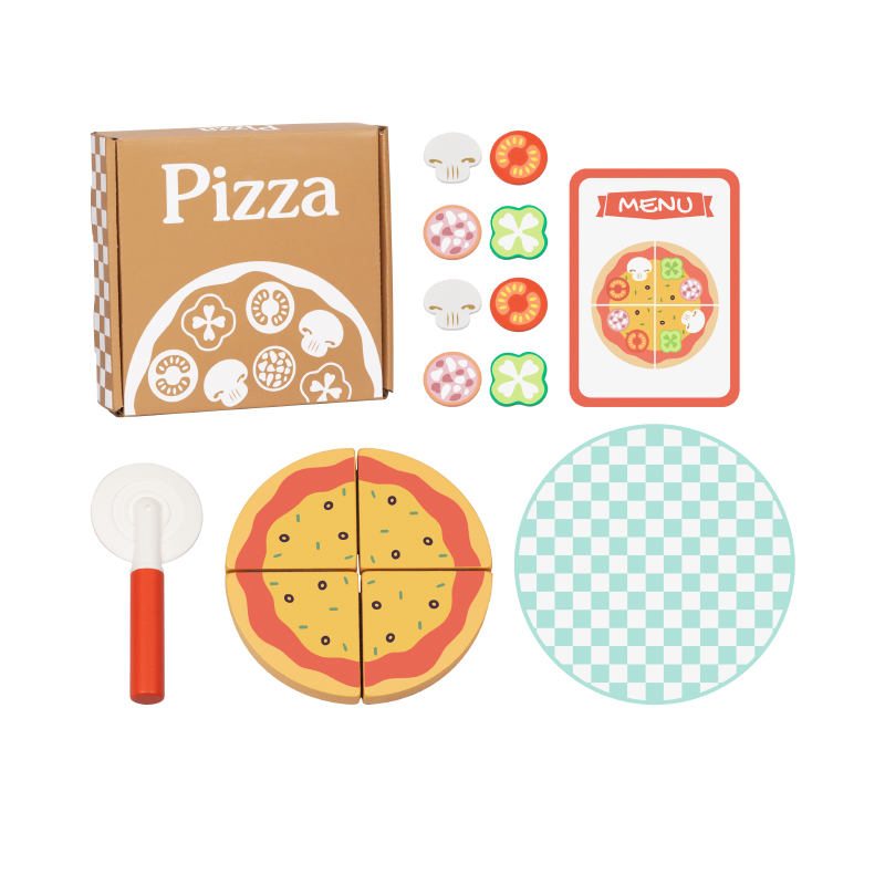 Hi Pando Дървен комплект Pizza HP075 - Image 3