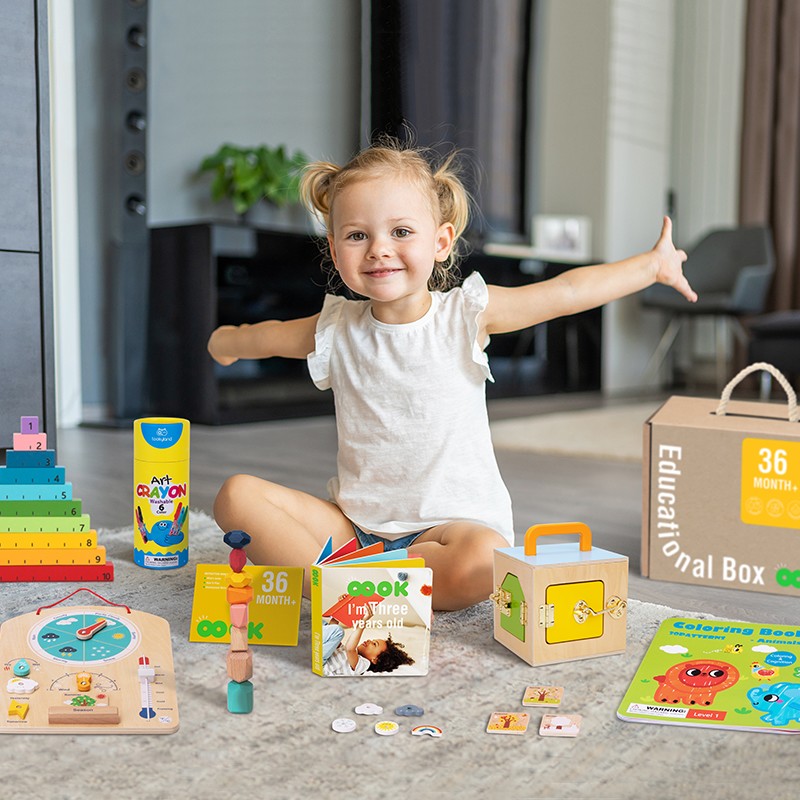 Tooky Toy Монтесори образователен сет TK755-36м+ - Image 11