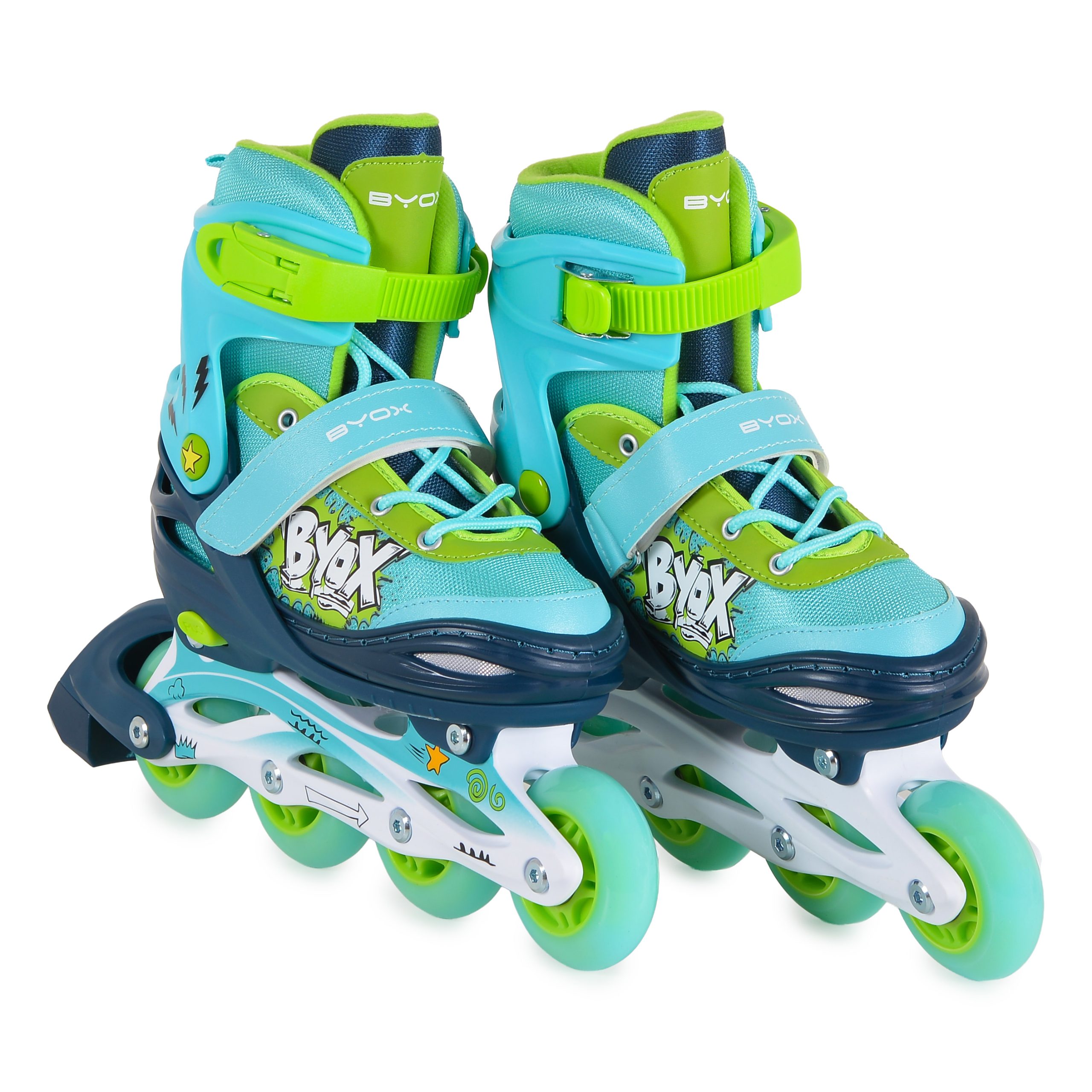 Byox Ролери Rolox Blue-М-(34-37)