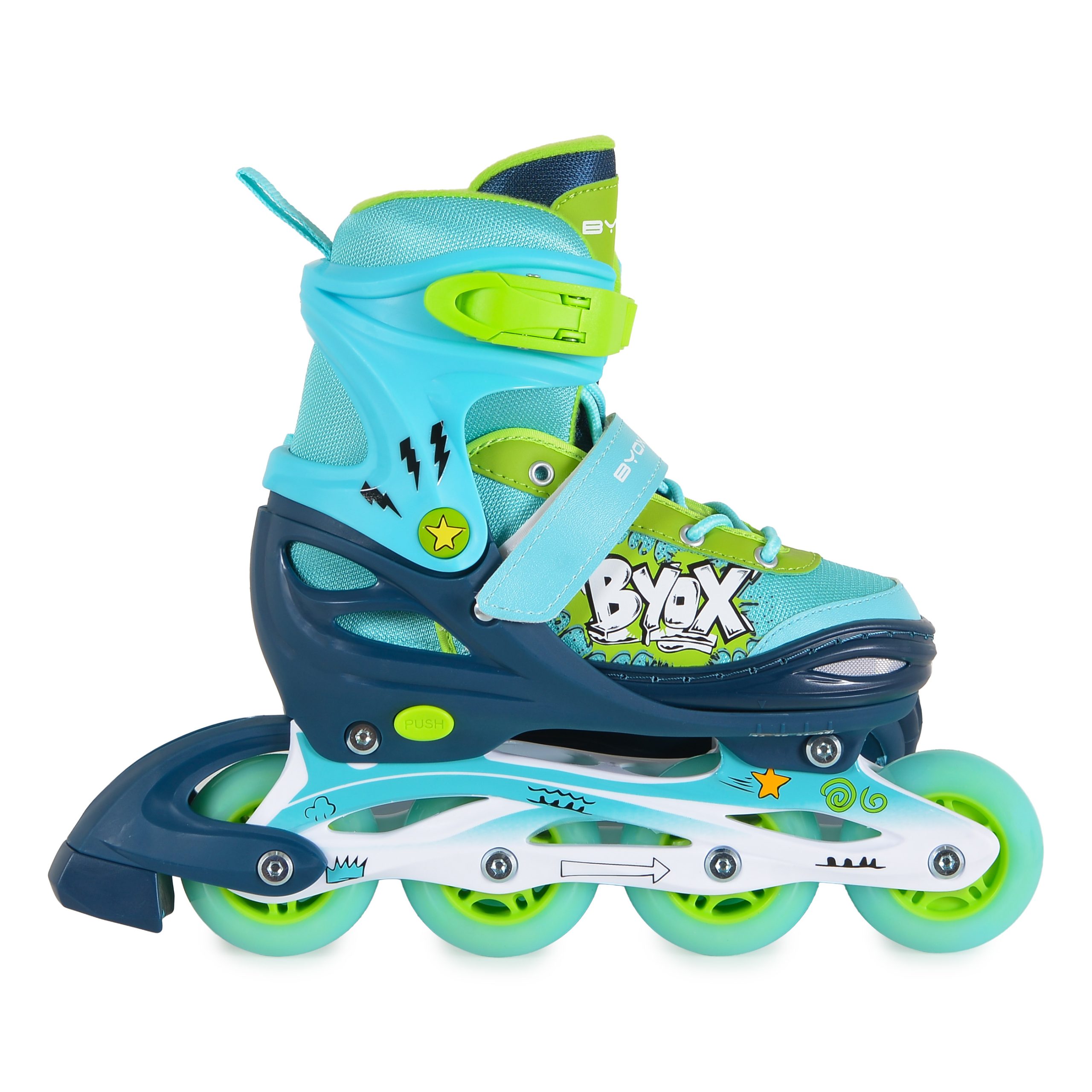 Byox Ролери Rolox Blue-М-(34-37) - Image 4