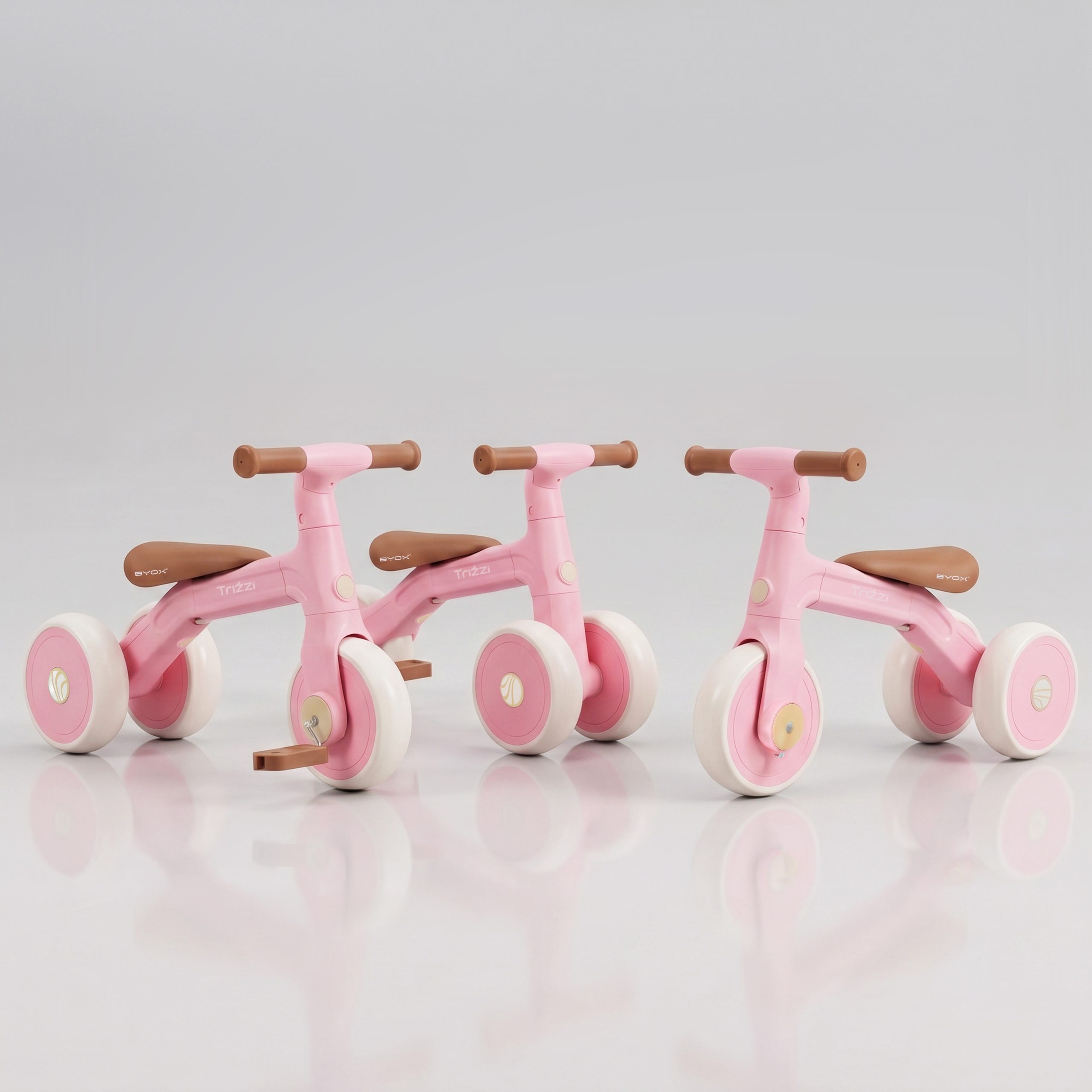 Byox Мини баланс велосипед Trizzi Pink - Image 2