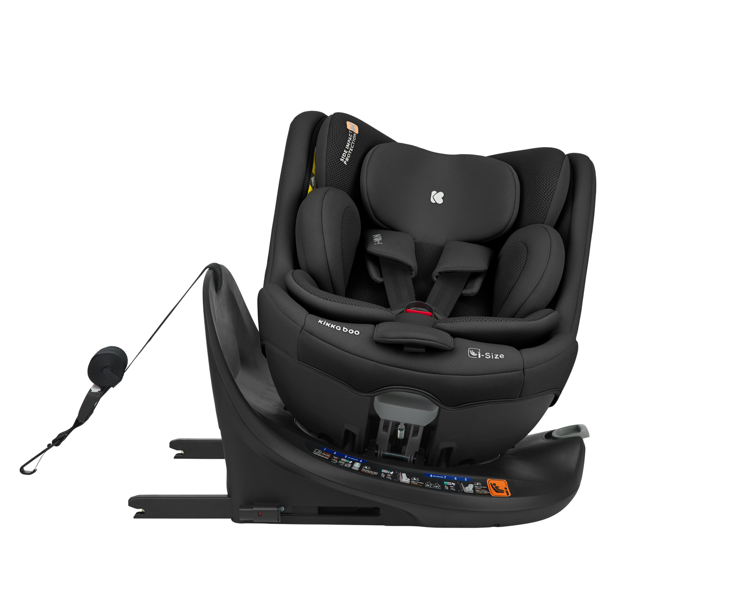 Kikkaboo Стол за кола 40-150 см i-Van i-SIZE Black - Image 28