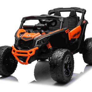Kikkaboo Акумулаторна кола Licensed Can Am Maverick UTV Orange