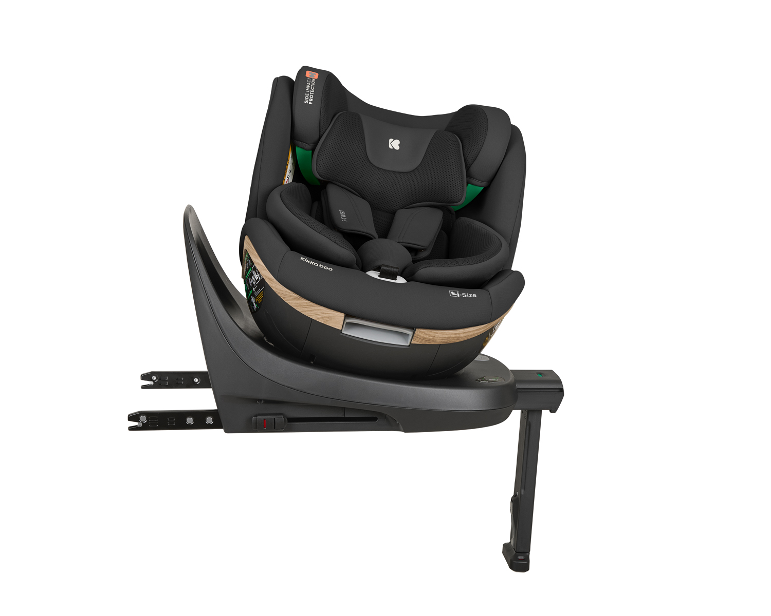 Kikkaboo Стол за кола 40-150 см i-Twist i-SIZE Black 2026 - Image 18