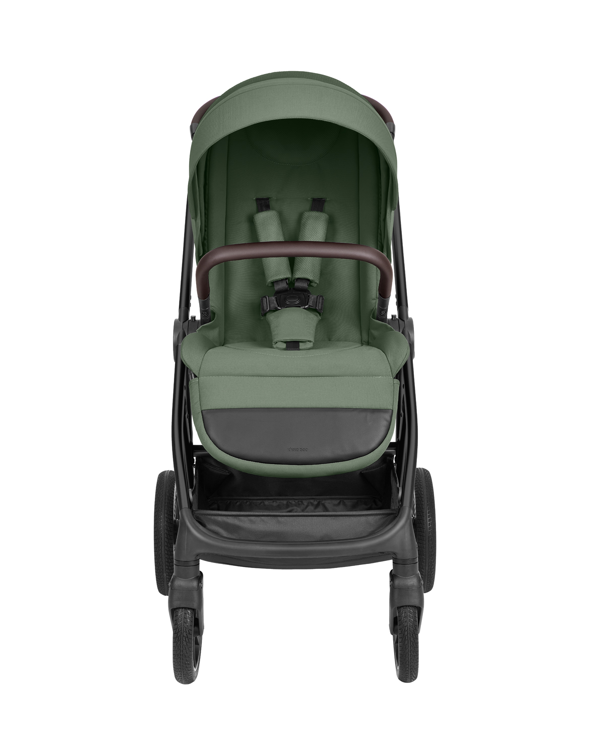 Kikkaboo Комбинирана количка 3в1 с кош за новородено Chiara Army Green 2027 - Image 4