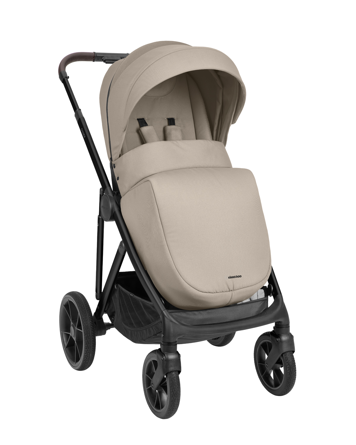 Kikkaboo Комбинирана количка 3в1 с кош за новородено Chiara Beige 2027 - Image 2