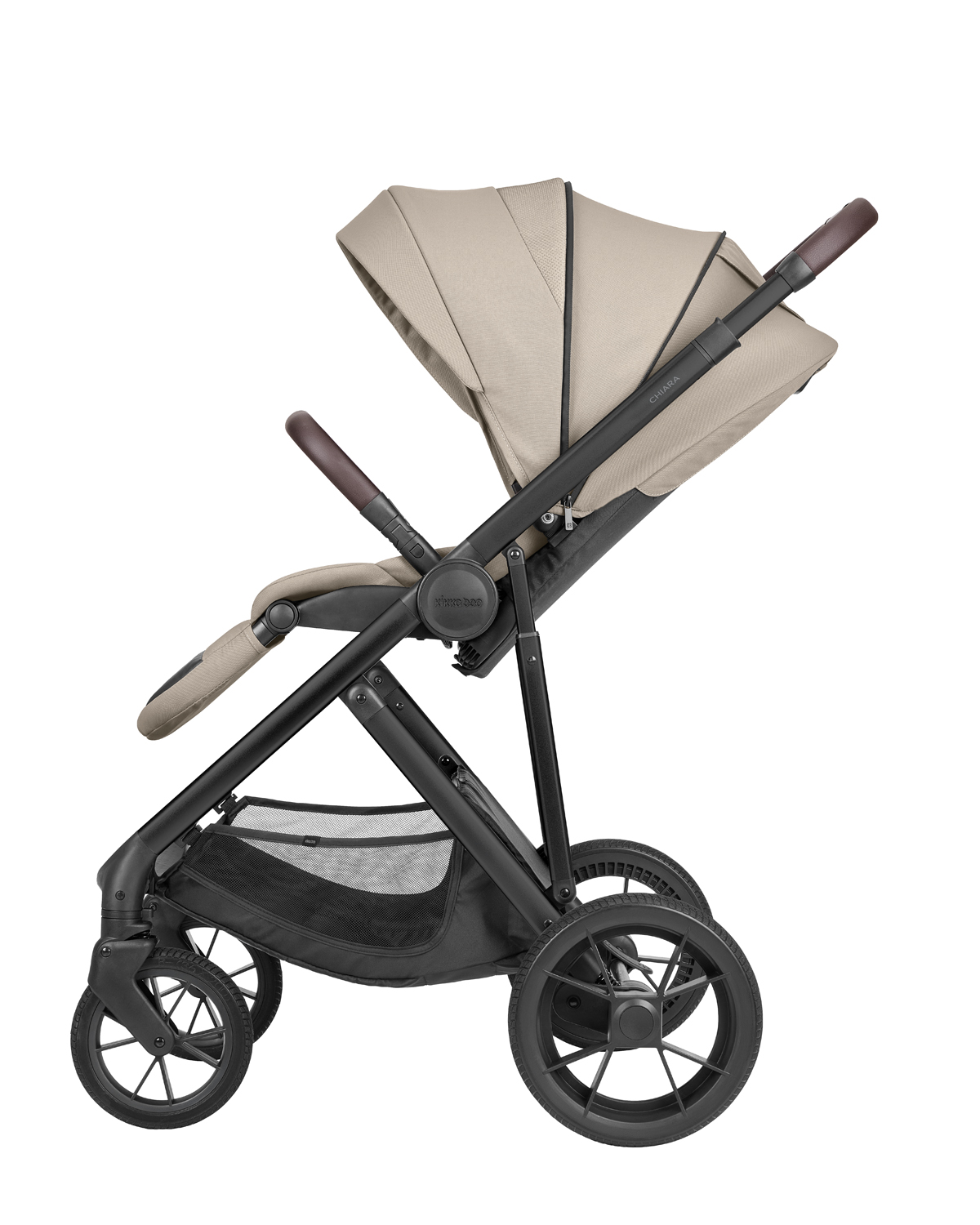 Kikkaboo Комбинирана количка 3в1 с кош за новородено Chiara Beige 2027 - Image 7
