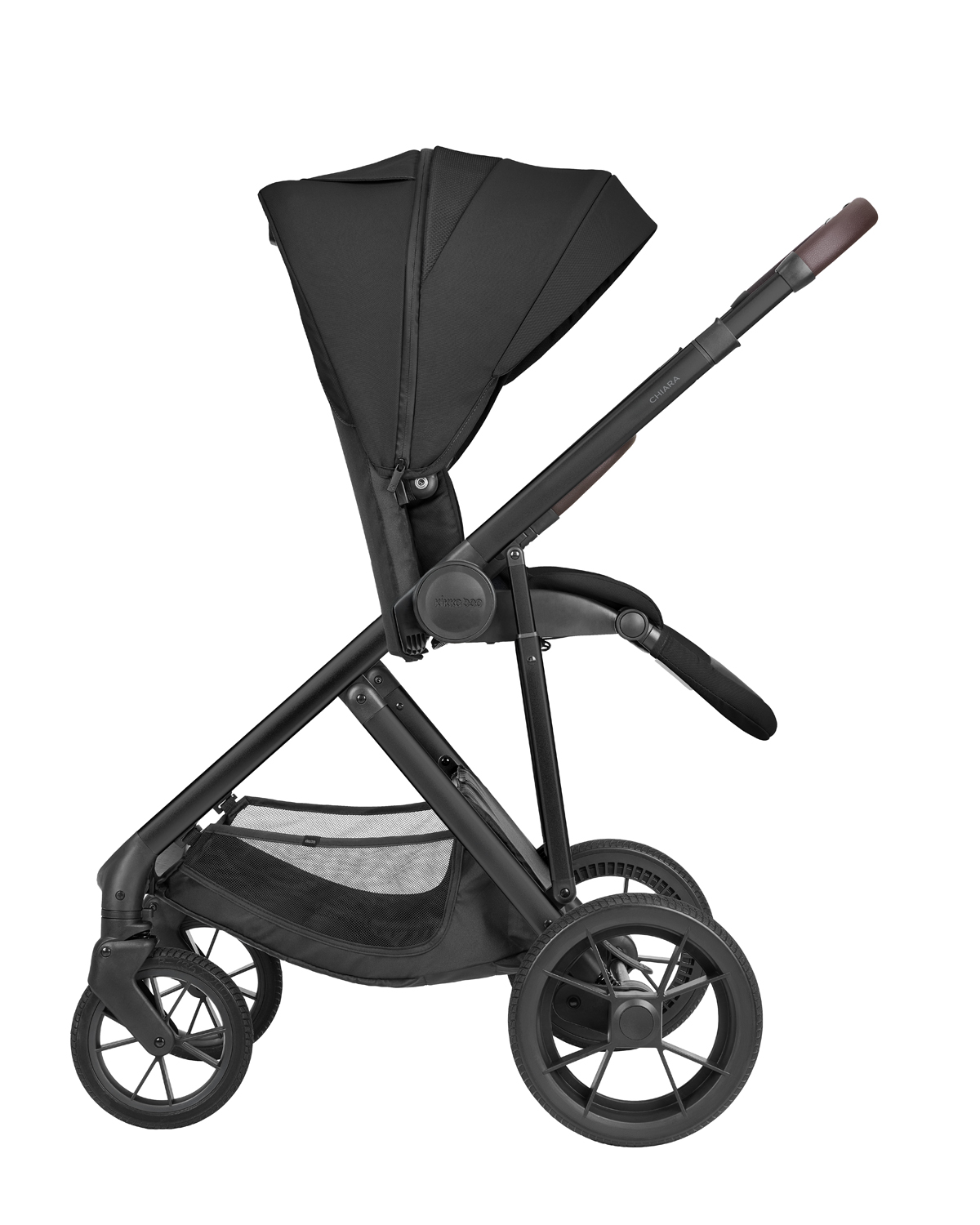Kikkaboo Комбинирана количка 3в1 с кош за новородено Chiara Black 2027 - Image 5