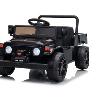 Kikkaboo Акумулаторна кола Licensed Toyota Land Cruiser FJ45 Pick Up Black