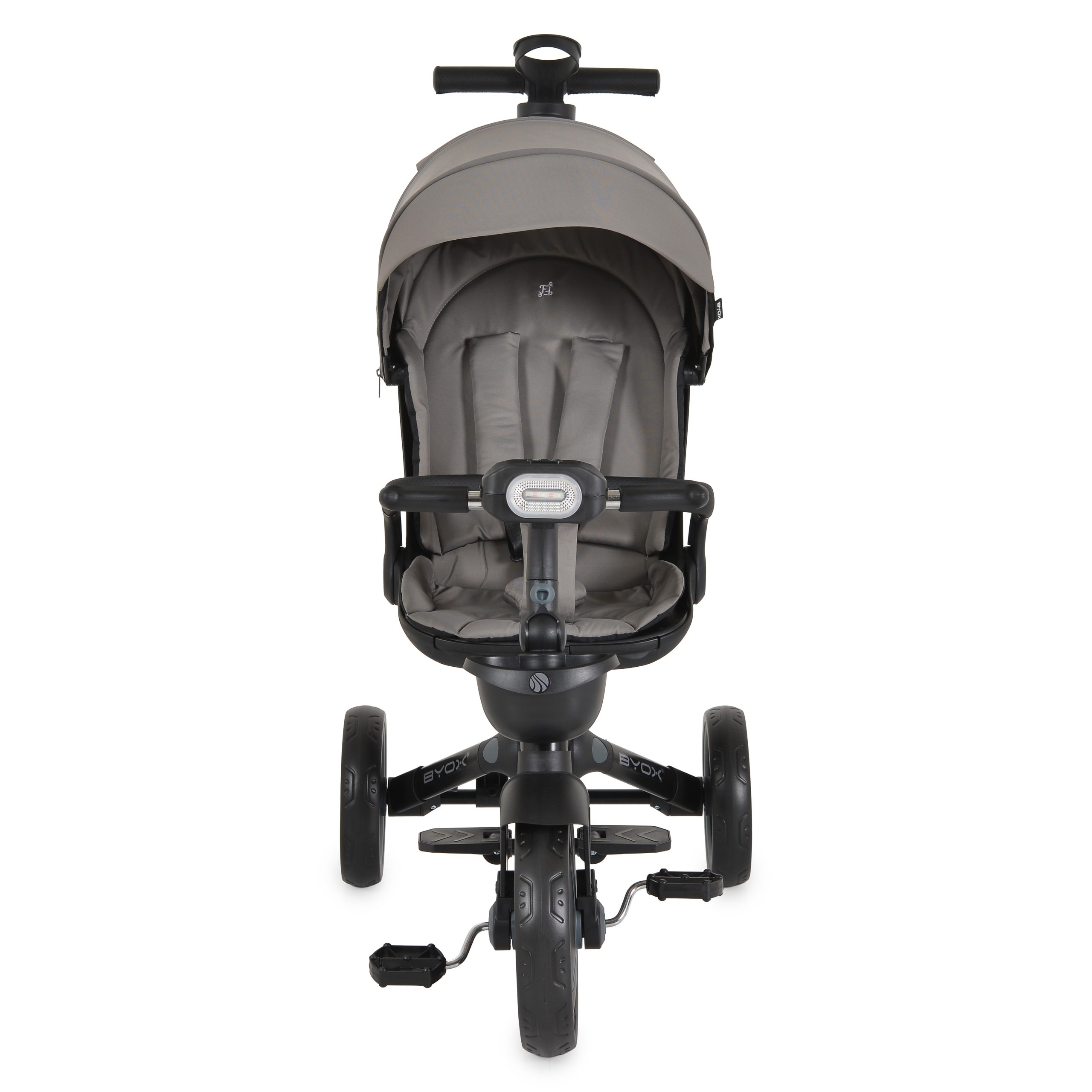 Byox Триколка FoldiGo сив - Image 2