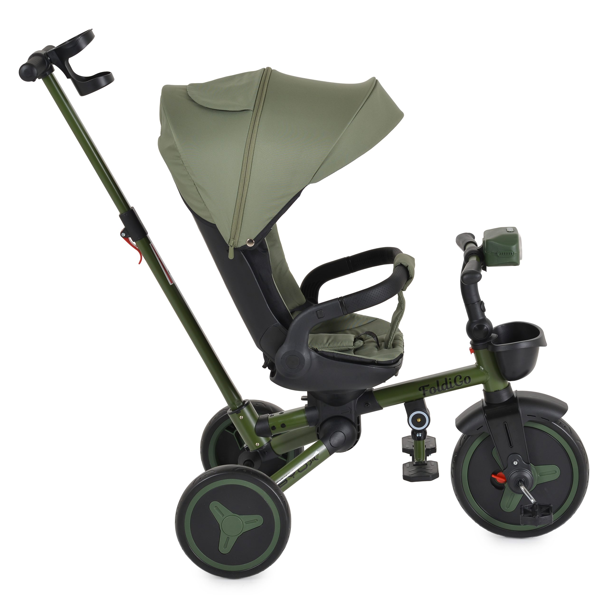 Byox Триколка FoldiGo зелен - Image 4