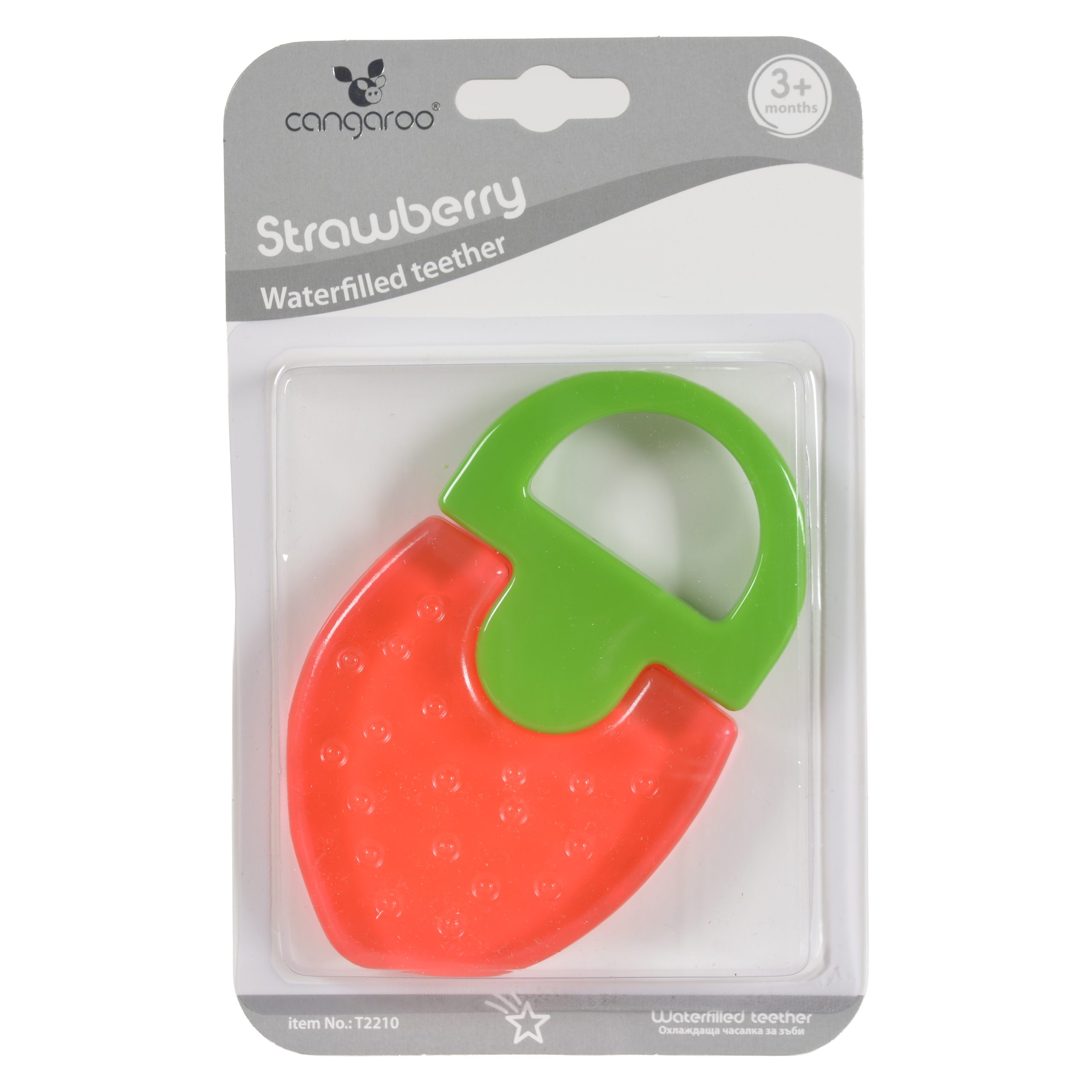 Cangaroo Чесалка за зъби Strawberry T2210 червен - Image 5
