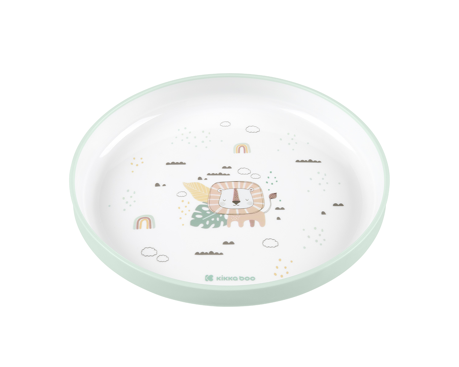 Kikkaboo Сет за хранене пластмаса Savanna Mint - Image 6