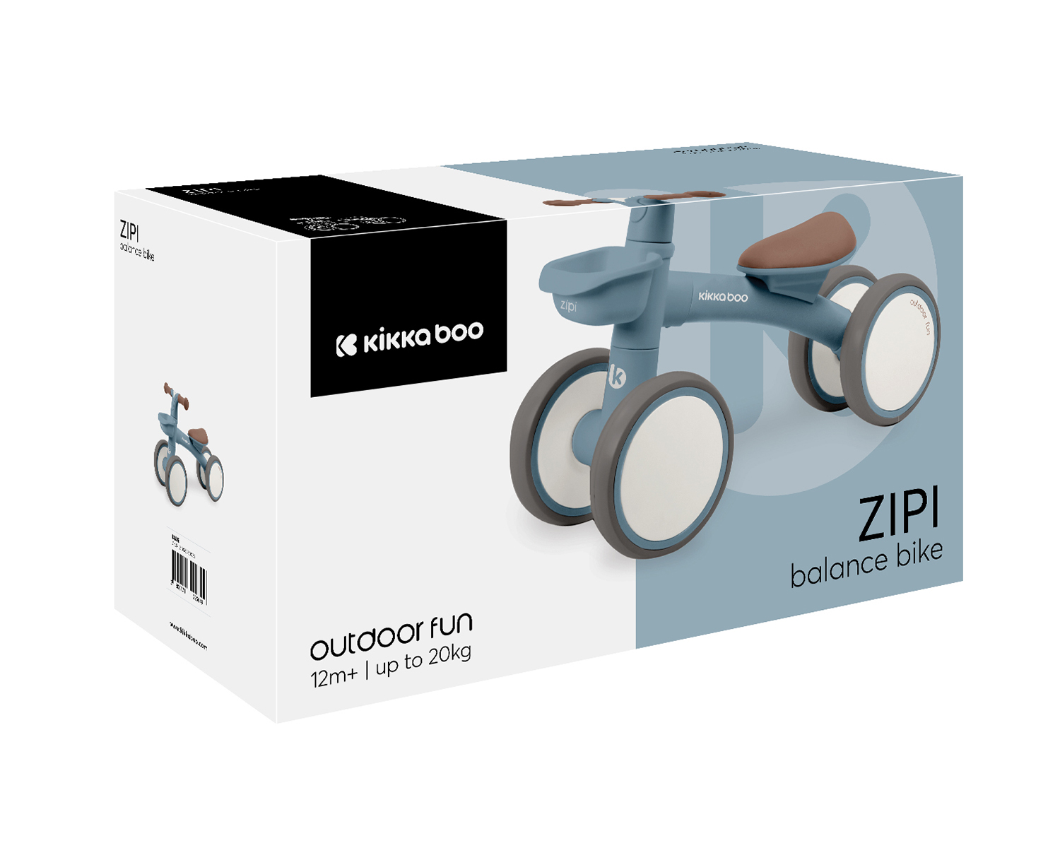 Kikkaboo Колело Ride-On Zipi Blue - Image 6