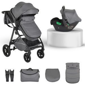 Moni Комбинирана количка Lara 2in1 Grey