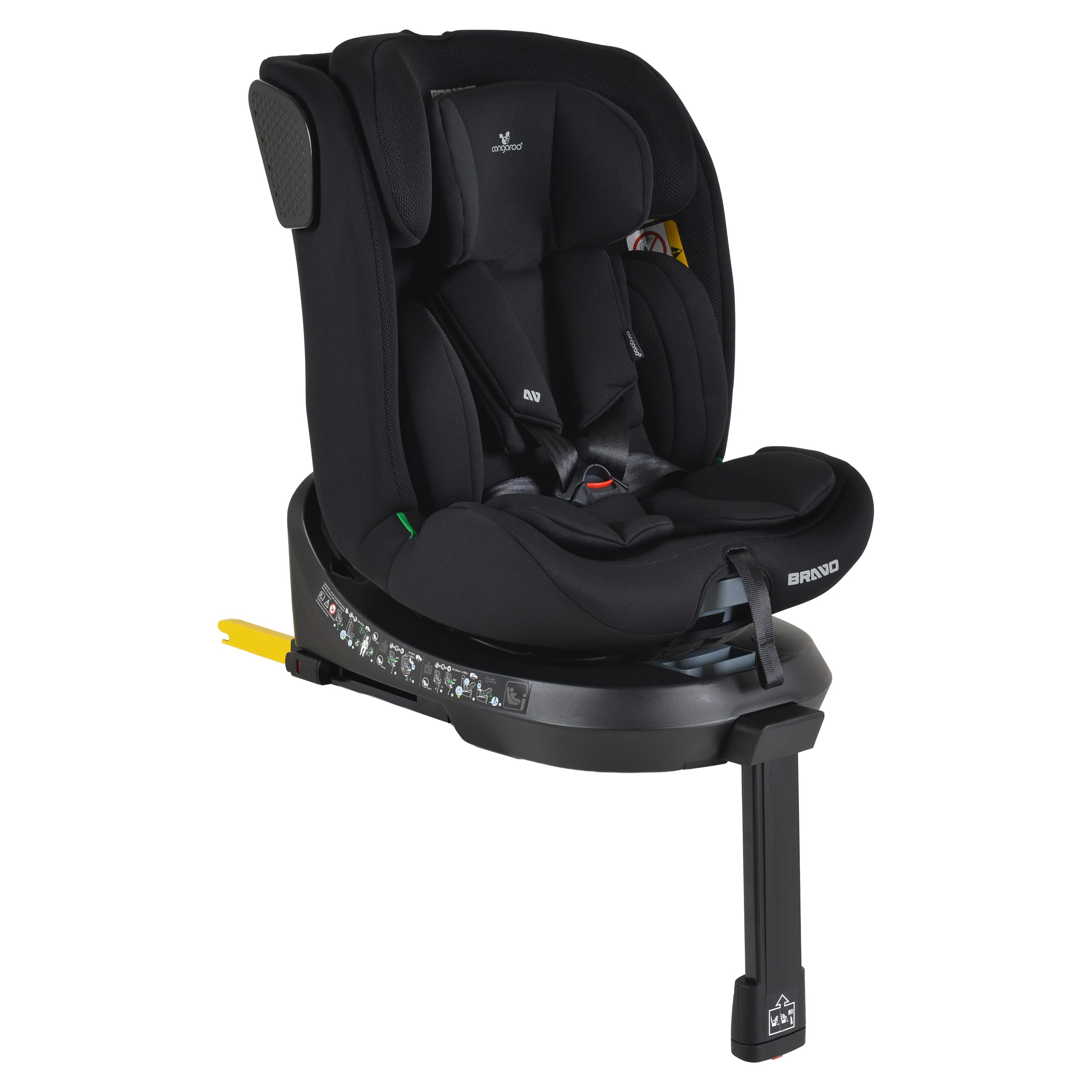 Cangaroo Стол за кола Bravo 40-150 cm Black