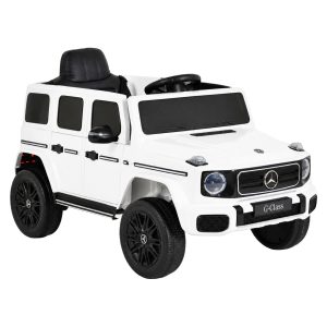 Mercedes Акумулаторен джип Mercedes Benz G580, white
