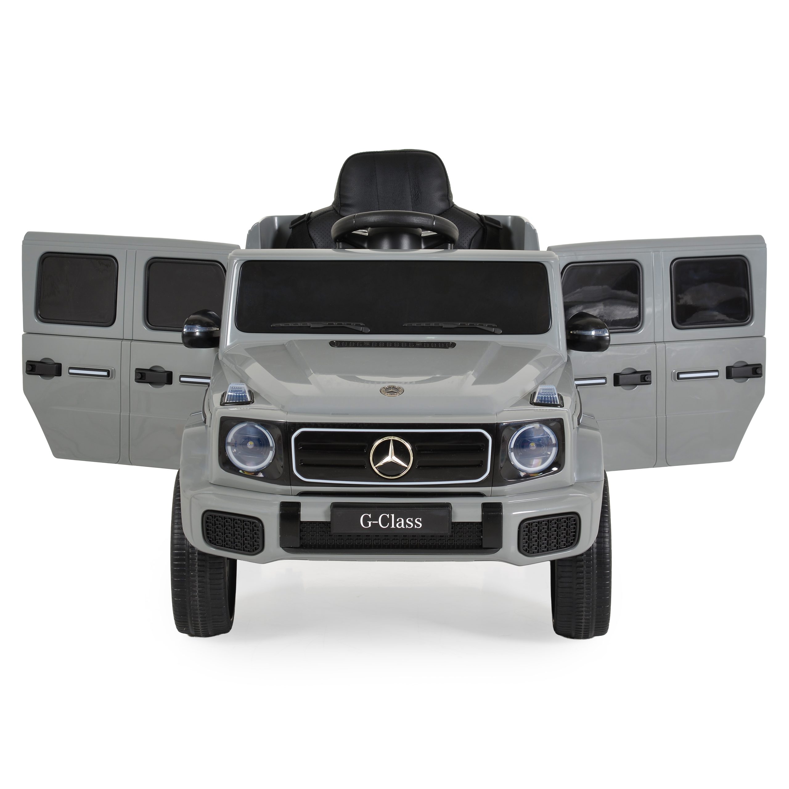 Mercedes Акумулаторен джип Mercedes Benz G580, grey - Image 4