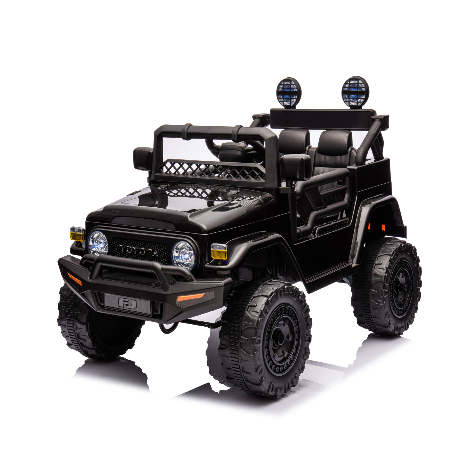 Ел.джип Toyota FJ Cruiser черен EVA гуми