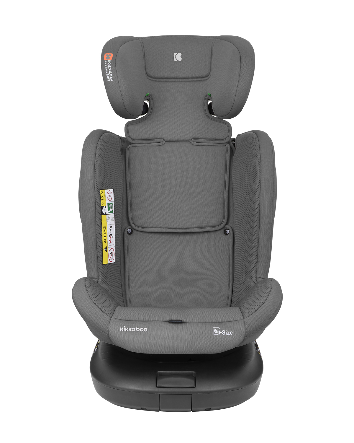Kikkaboo Стол за кола 40-150 см i-Felix 2 i-SIZE Dark Grey - Image 6