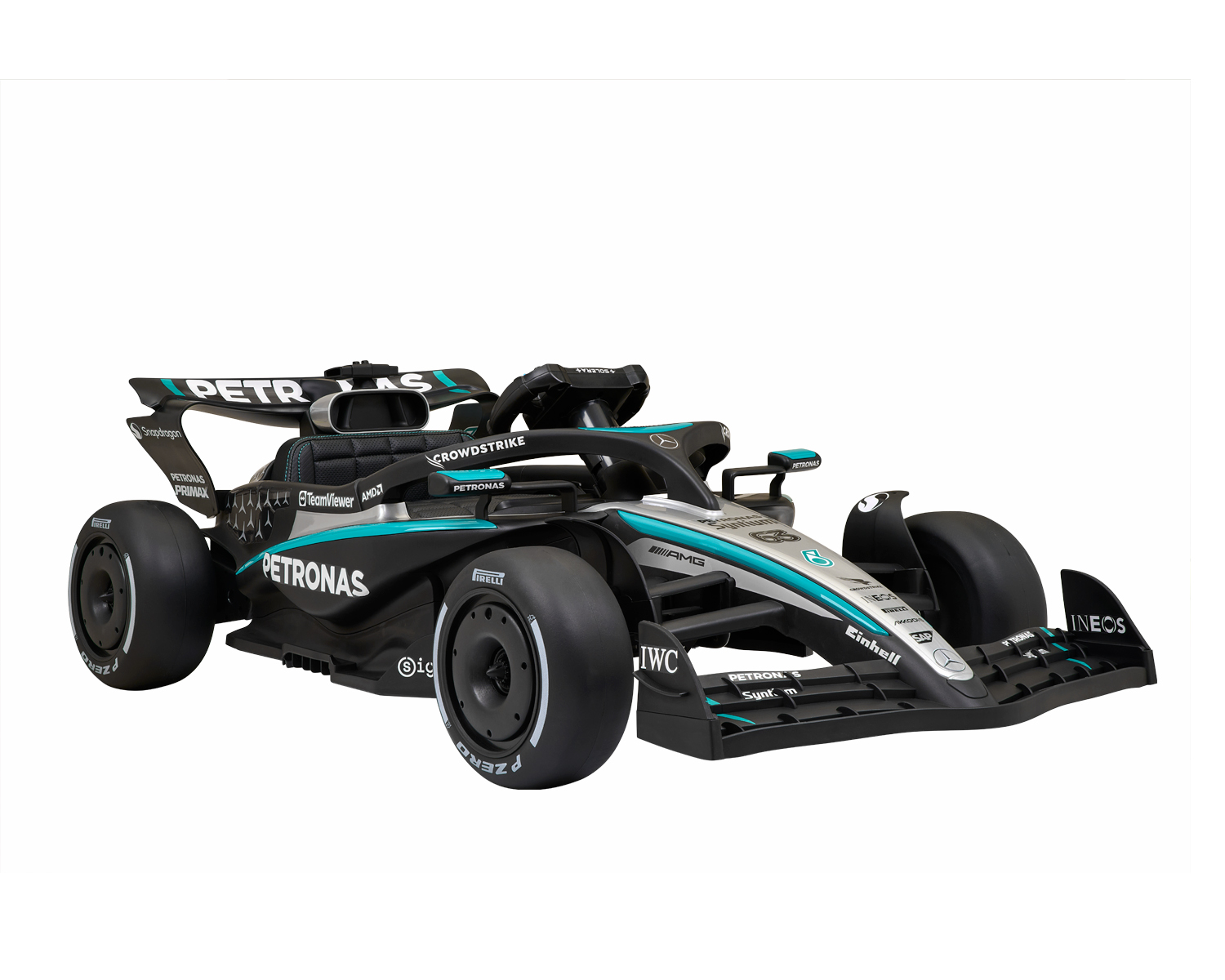 Kikkaboo Акумулаторна кола Licensed Mercedes AMG PETRONAS F1 Team Black - Image 12