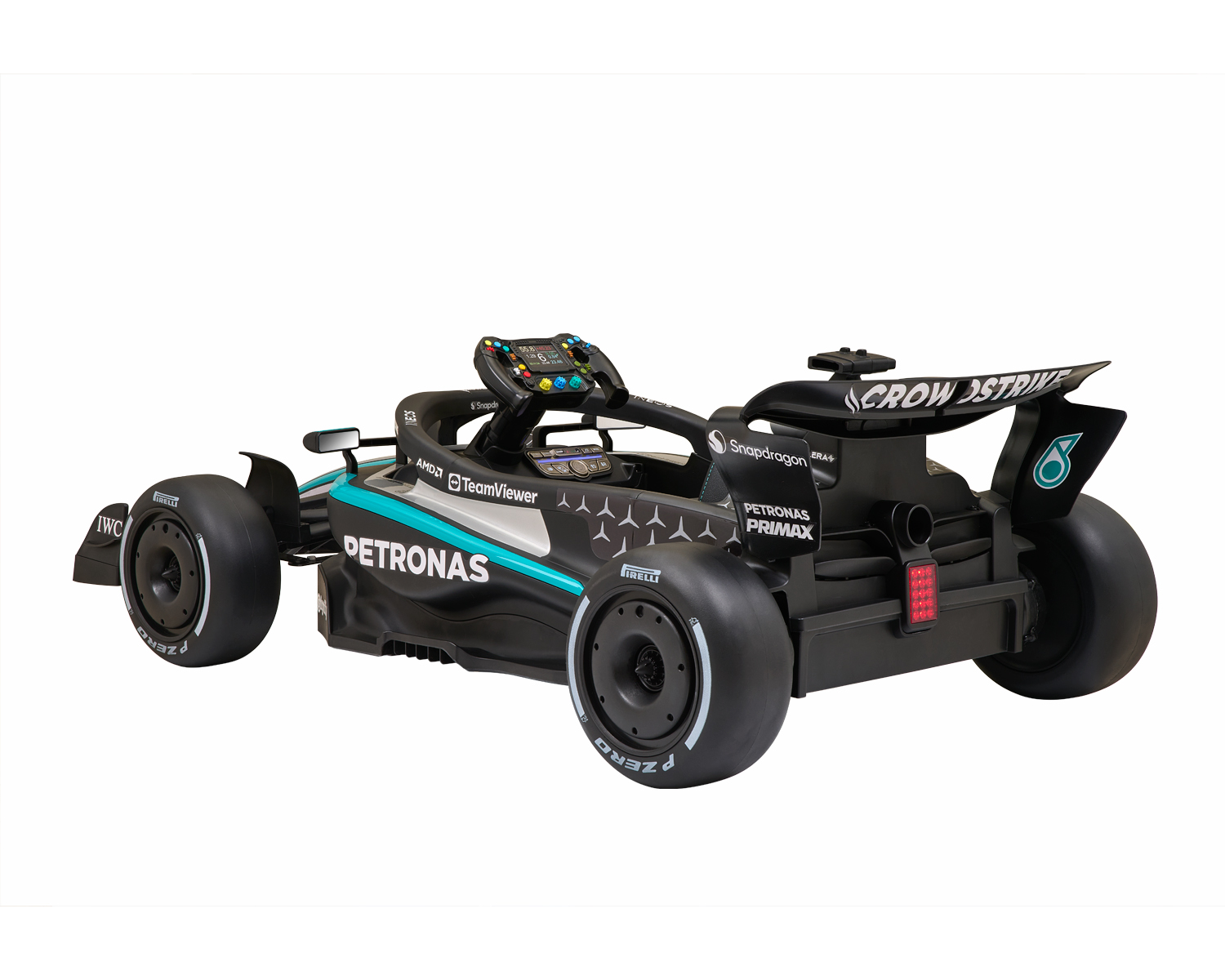 Kikkaboo Акумулаторна кола Licensed Mercedes AMG PETRONAS F1 Team Black - Image 15