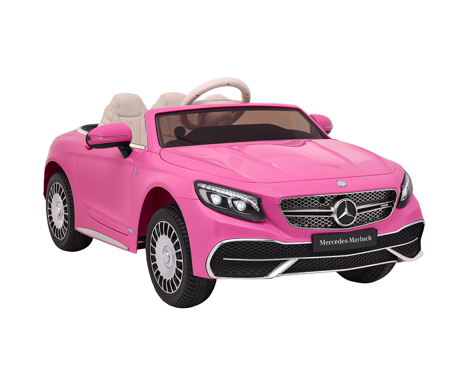 Kikkaboo Акумулаторна кола Licensed Mercedes Maybach S650 CABRIOLET Pink - Image 9