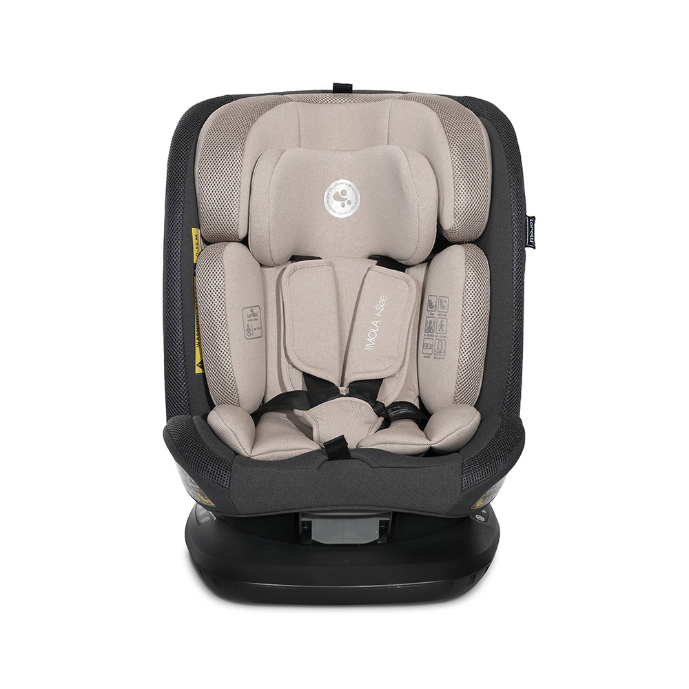 СТОЛ ЗА КОЛА IMOLA BEIGE i-Size 40-150 CM ISOFIX 3 - Image 6