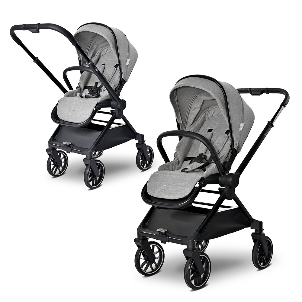 Д.КОЛИЧКА REYA 3in1 GREY с реверсивна дръжка - Image 27