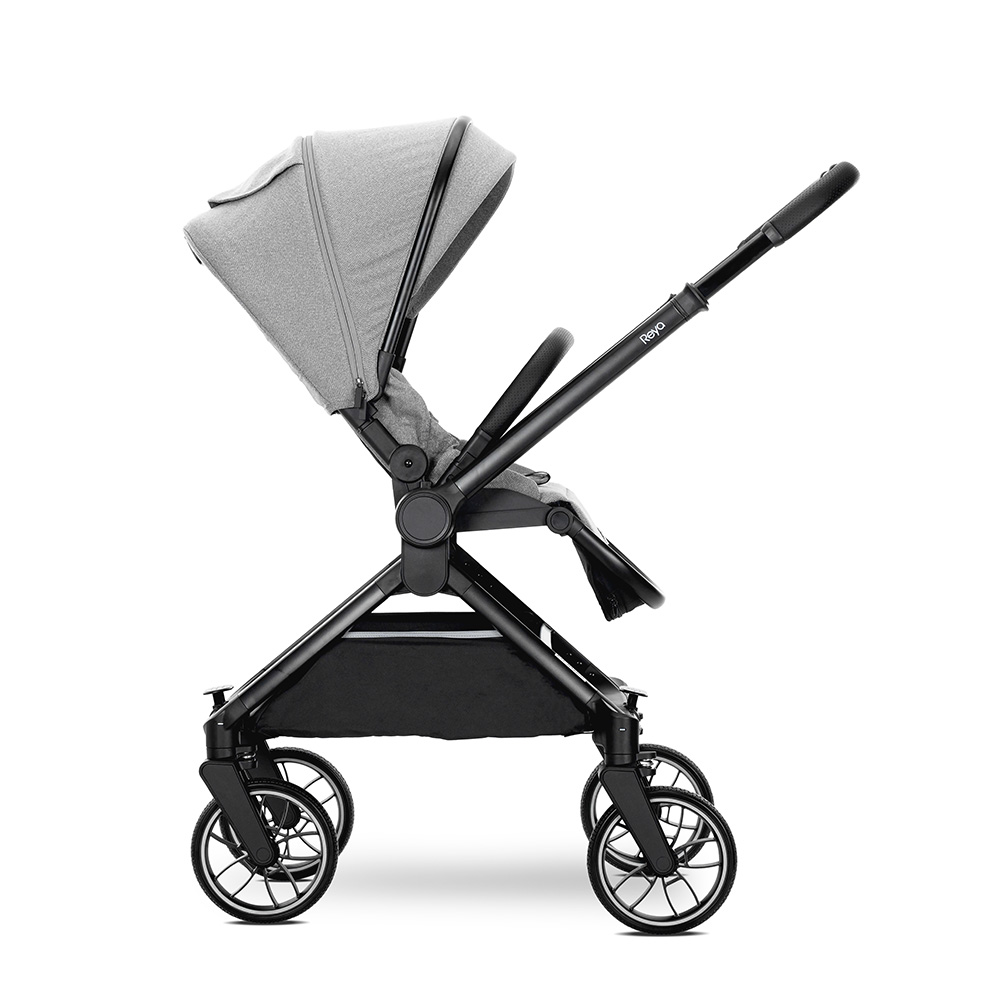 Д.КОЛИЧКА REYA 3in1 GREY с реверсивна дръжка - Image 29