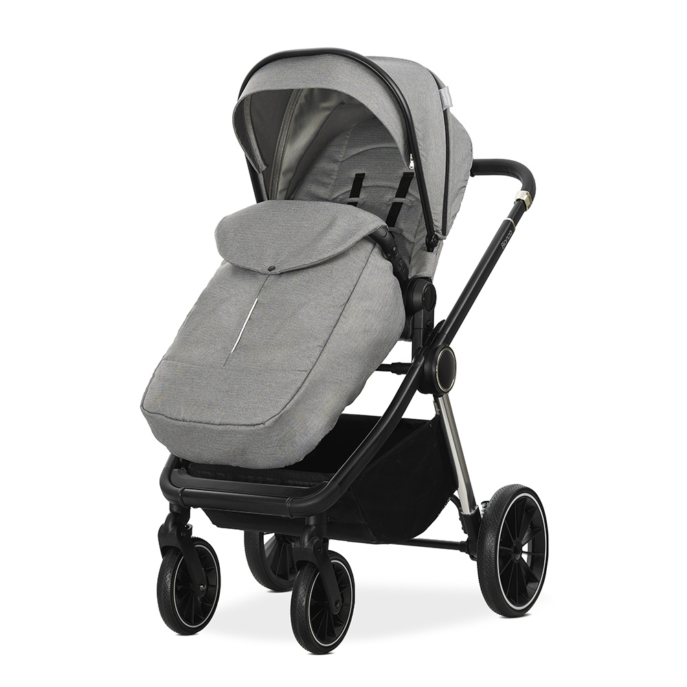 Д.КОЛИЧКА BIANCA GREY 2 В 1 до 22кг + АДАПТОРИ - Image 10