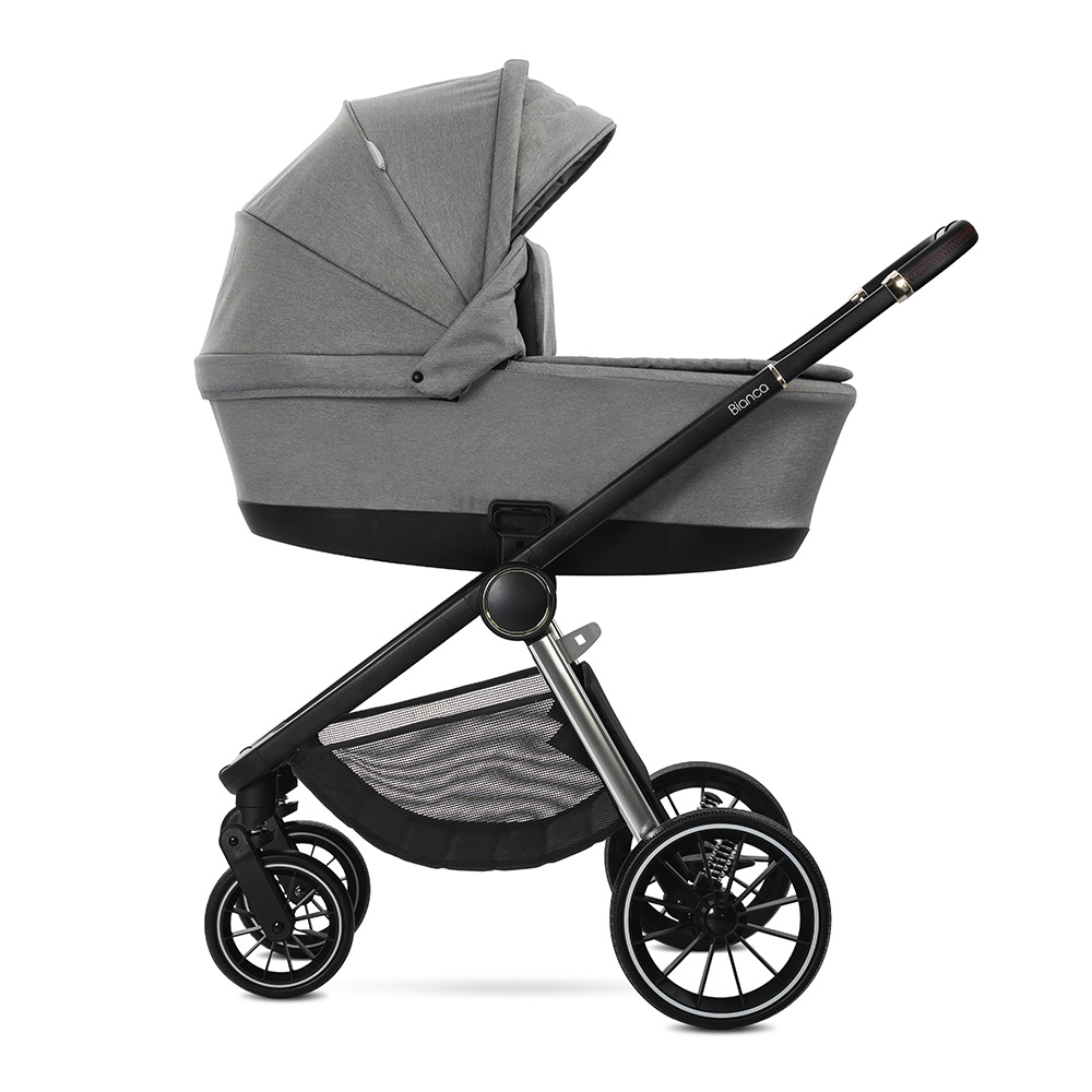 Д.КОЛИЧКА BIANCA GREY 2 В 1 до 22кг + АДАПТОРИ - Image 11