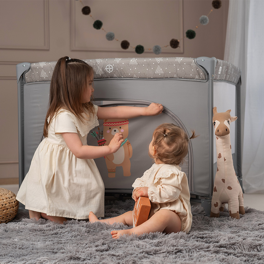 КОШАРА ЗА ИГРА PLAY N RELAX BEIGE CAMPING - Image 15