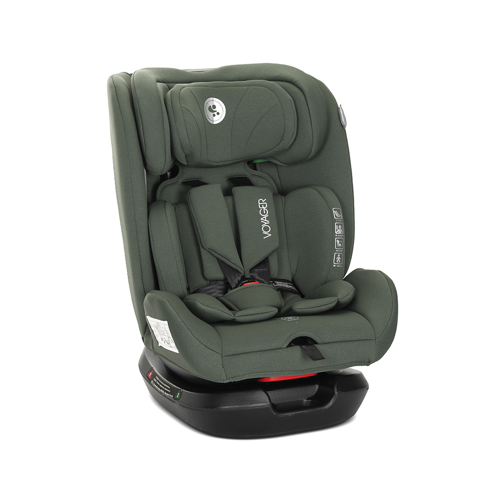 СТОЛ ЗА КОЛА VOYAGER GREEN i-Size 40-150 CM+ВЪЗГЛА - Image 6