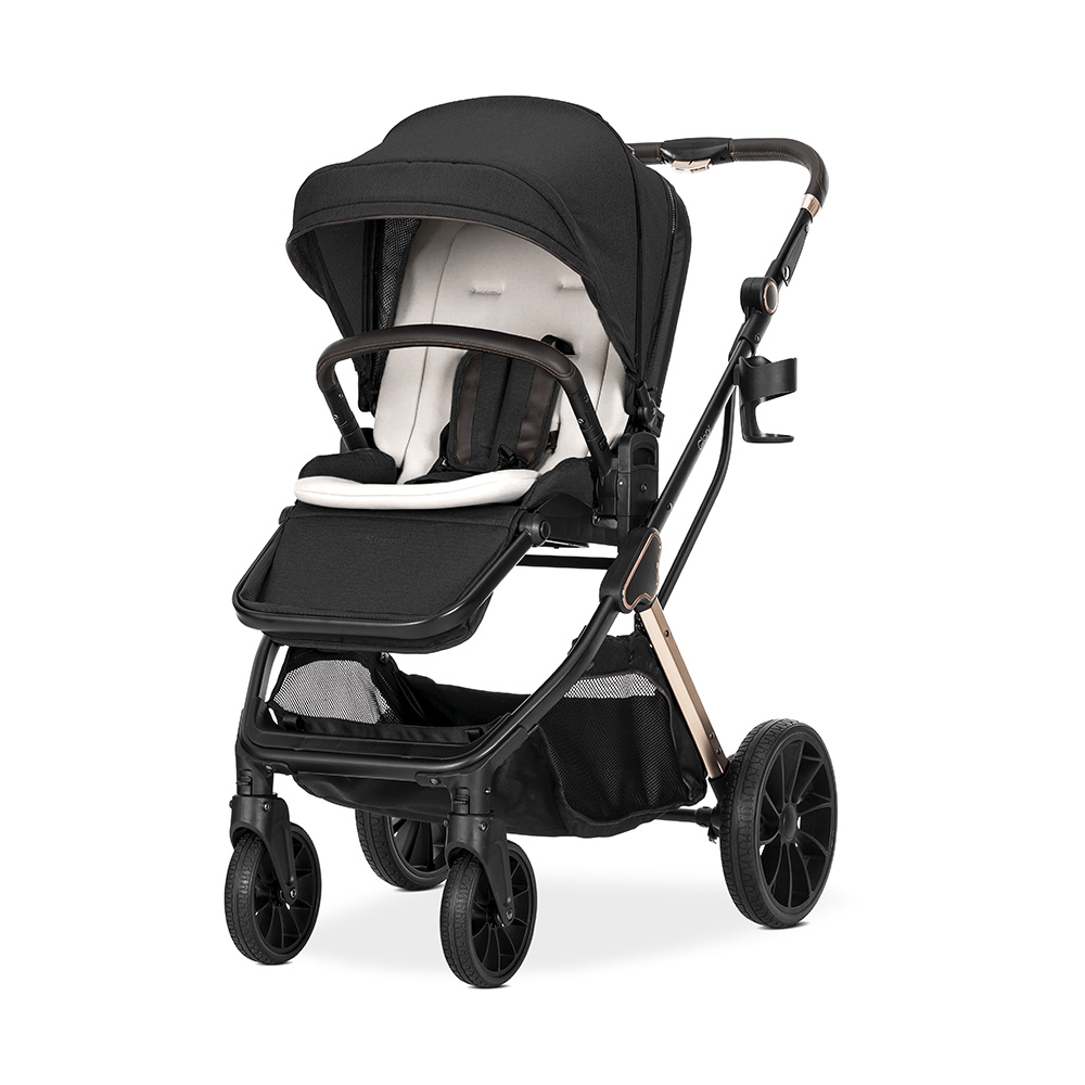 Д.КОЛИЧКА GLORY 2in1 BLACK+АДАПТОРИ с кош за новор - Image 9