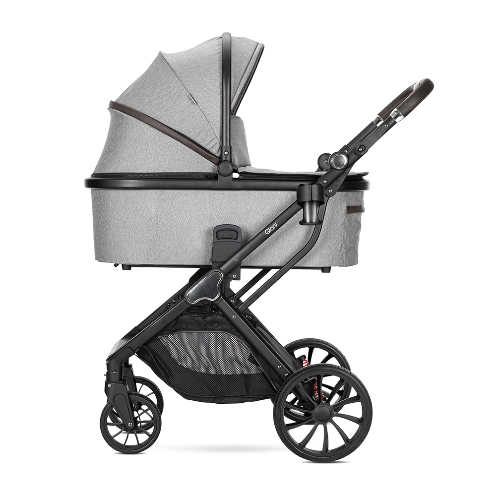 Д.КОЛИЧКА GLORY 2in1 GREY+АДАПТОРИ с кош за новоро - Image 11