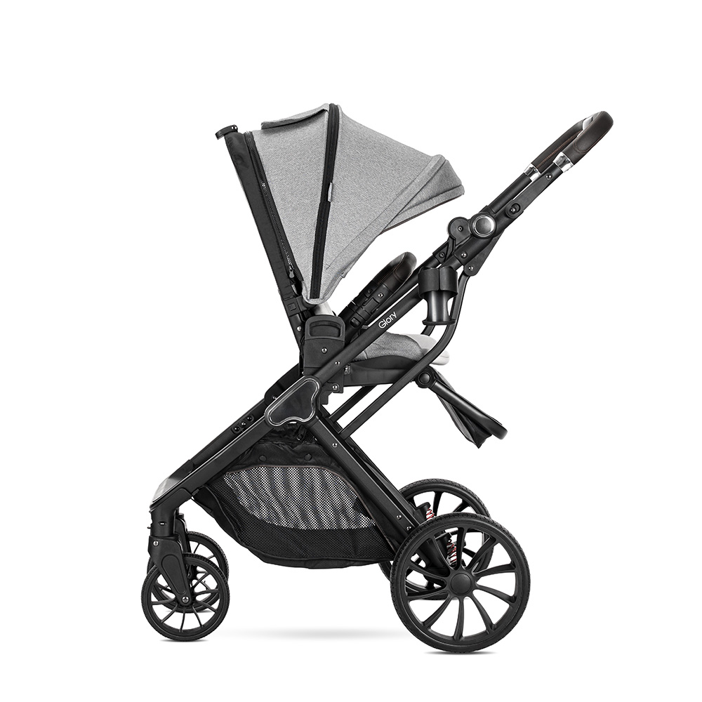 Д.КОЛИЧКА GLORY 2in1 GREY+АДАПТОРИ с кош за новоро - Image 12