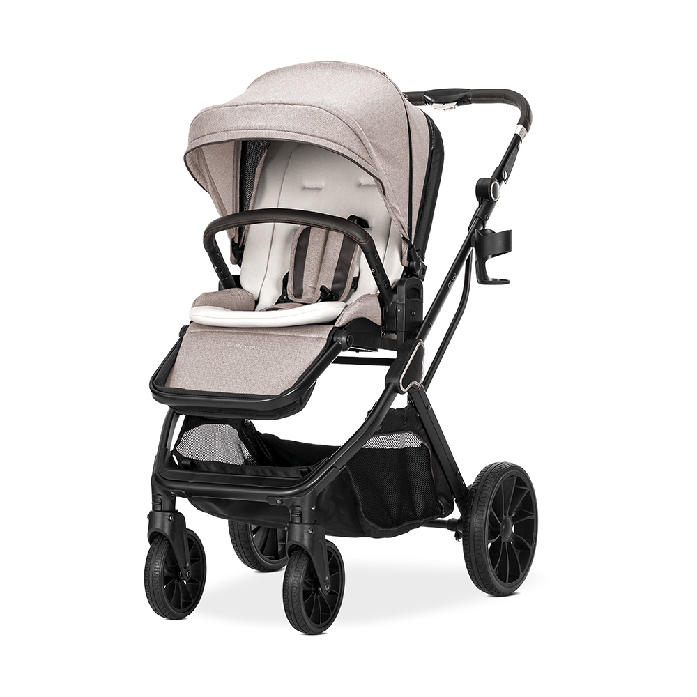 Д.КОЛИЧКА GLORY 2in1 BEIGE+АДАПТОРИ с кош за новор - Image 9