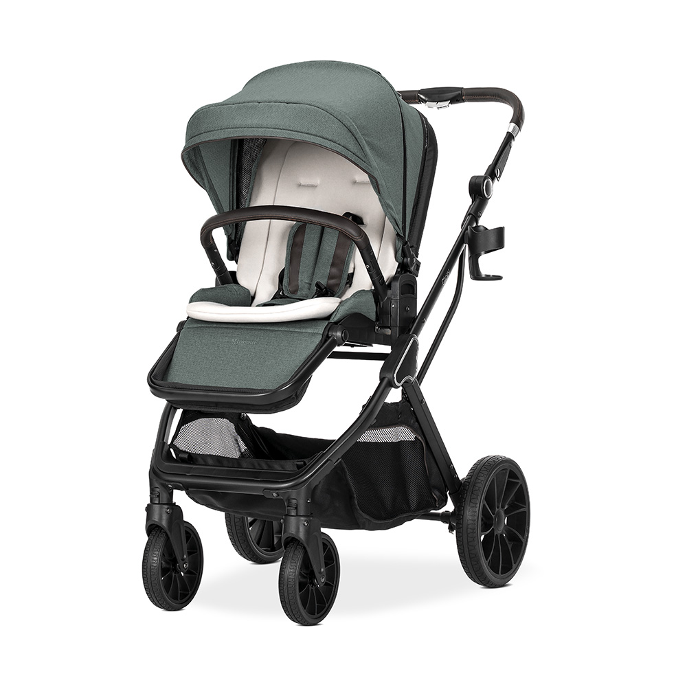 Д.КОЛИЧКА GLORY 2in1 GREEN+АДАПТОРИ с кош за новор - Image 9