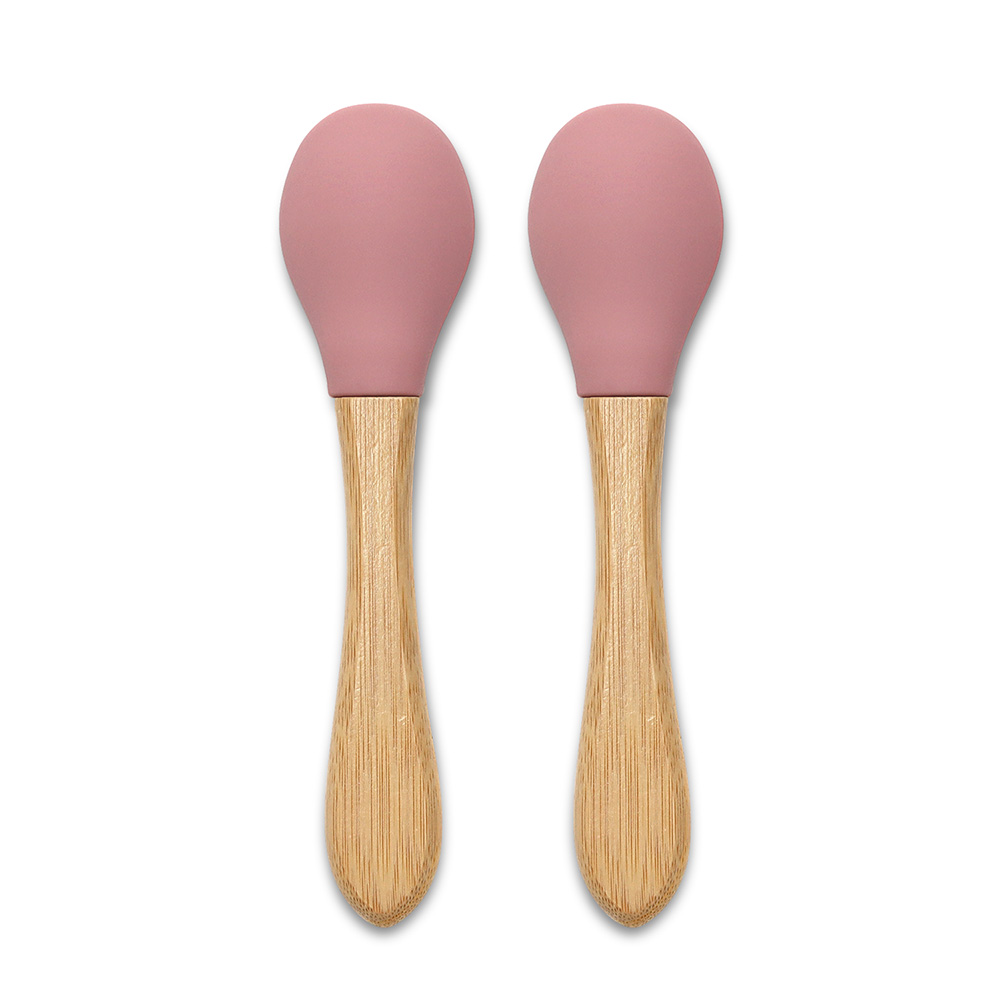 СИЛИКОНОВИ ЛЪЖИЧКИ С БАМБУК 2БР NATURAL DEEP PINK - Image 6