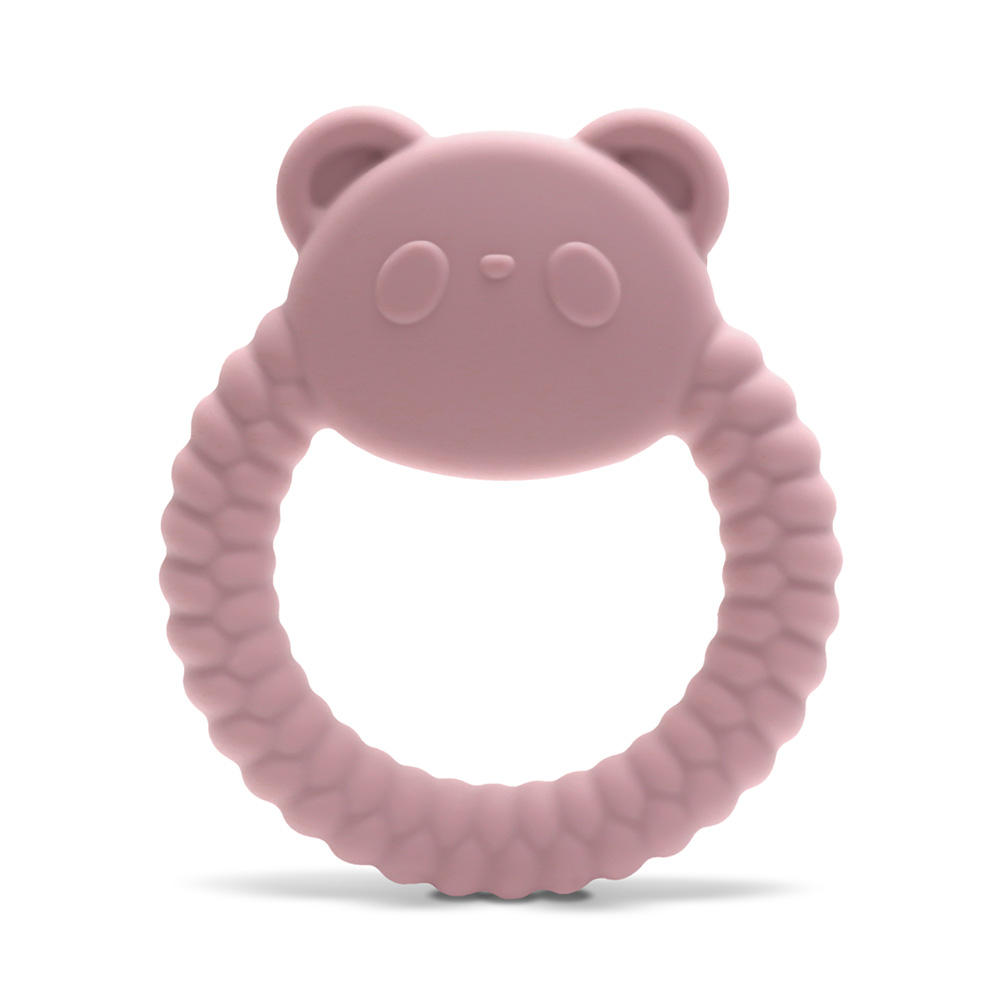 СИЛИКОНОВА ГРИЗАЛКА ПАНДА NATURAL DEEP PINK - Image 5