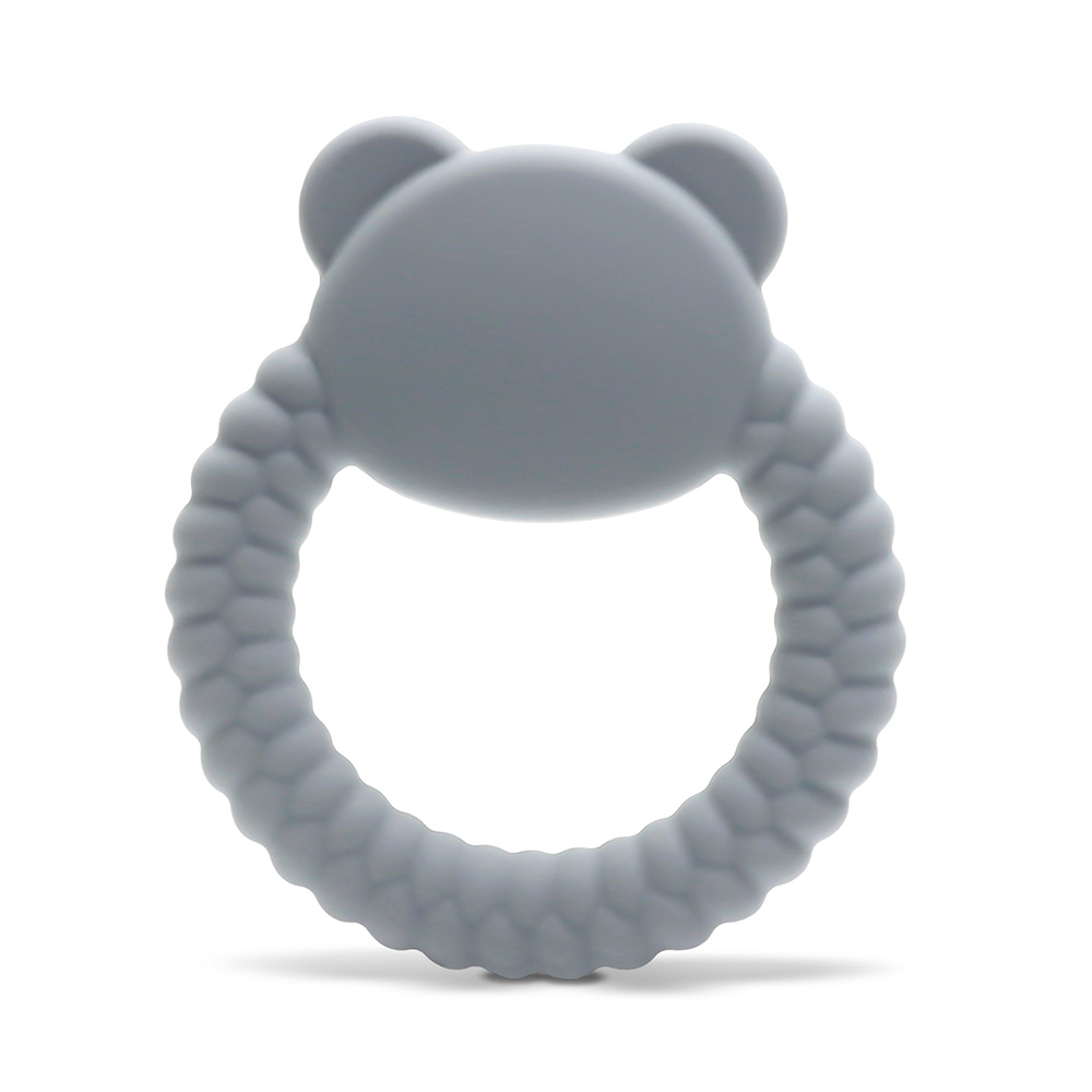 СИЛИКОНОВА ГРИЗАЛКА ПАНДА NATURAL GREY - Image 6