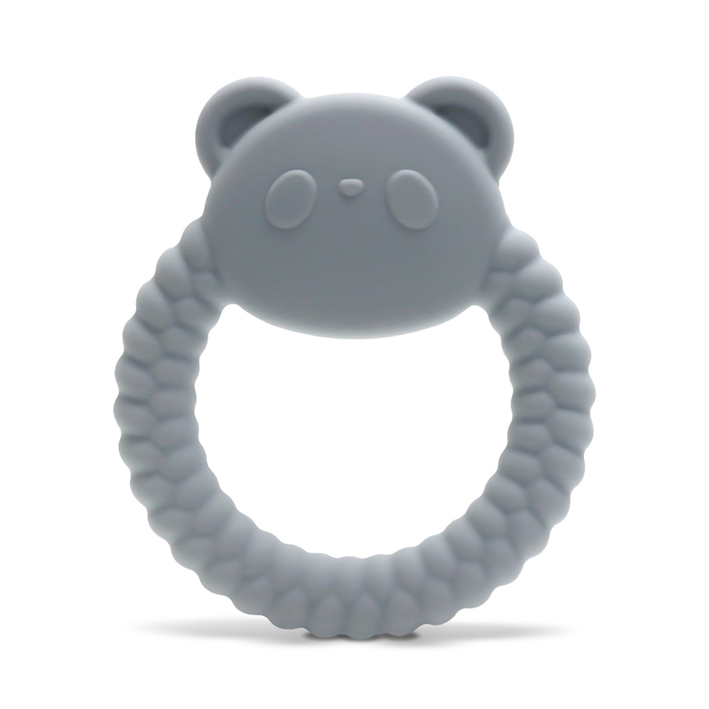СИЛИКОНОВА ГРИЗАЛКА ПАНДА NATURAL GREY - Image 5