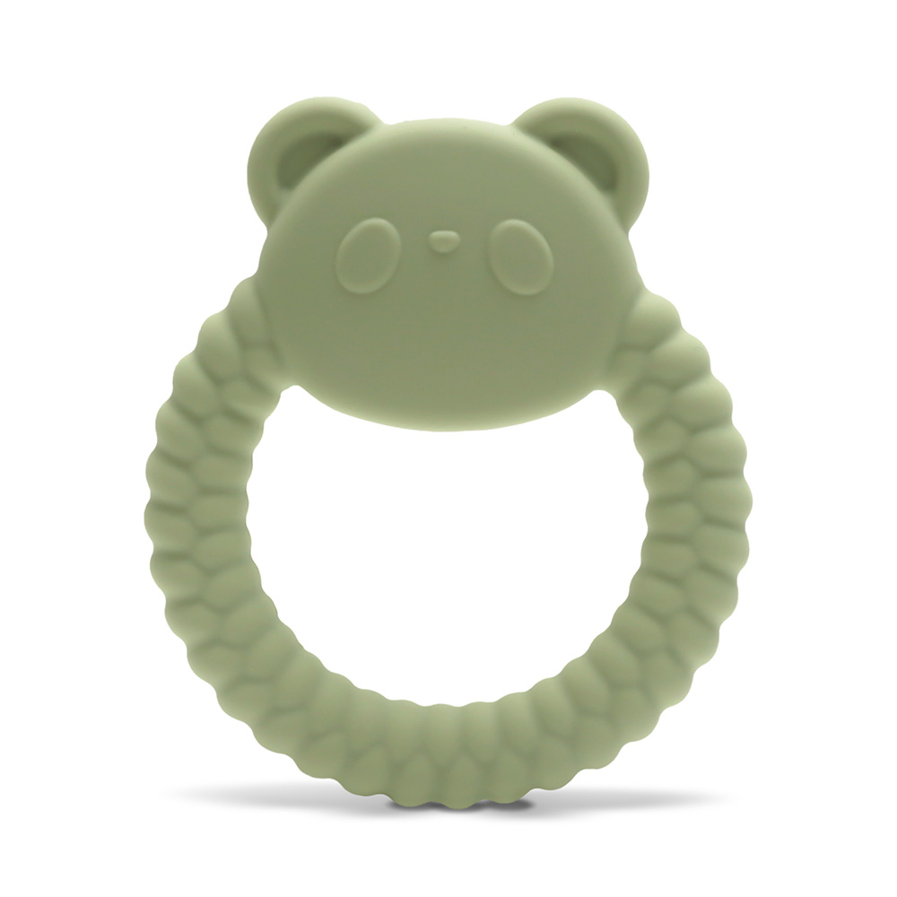 СИЛИКОНОВА ГРИЗАЛКА ПАНДА NATURAL FRESH GREEN - Image 5