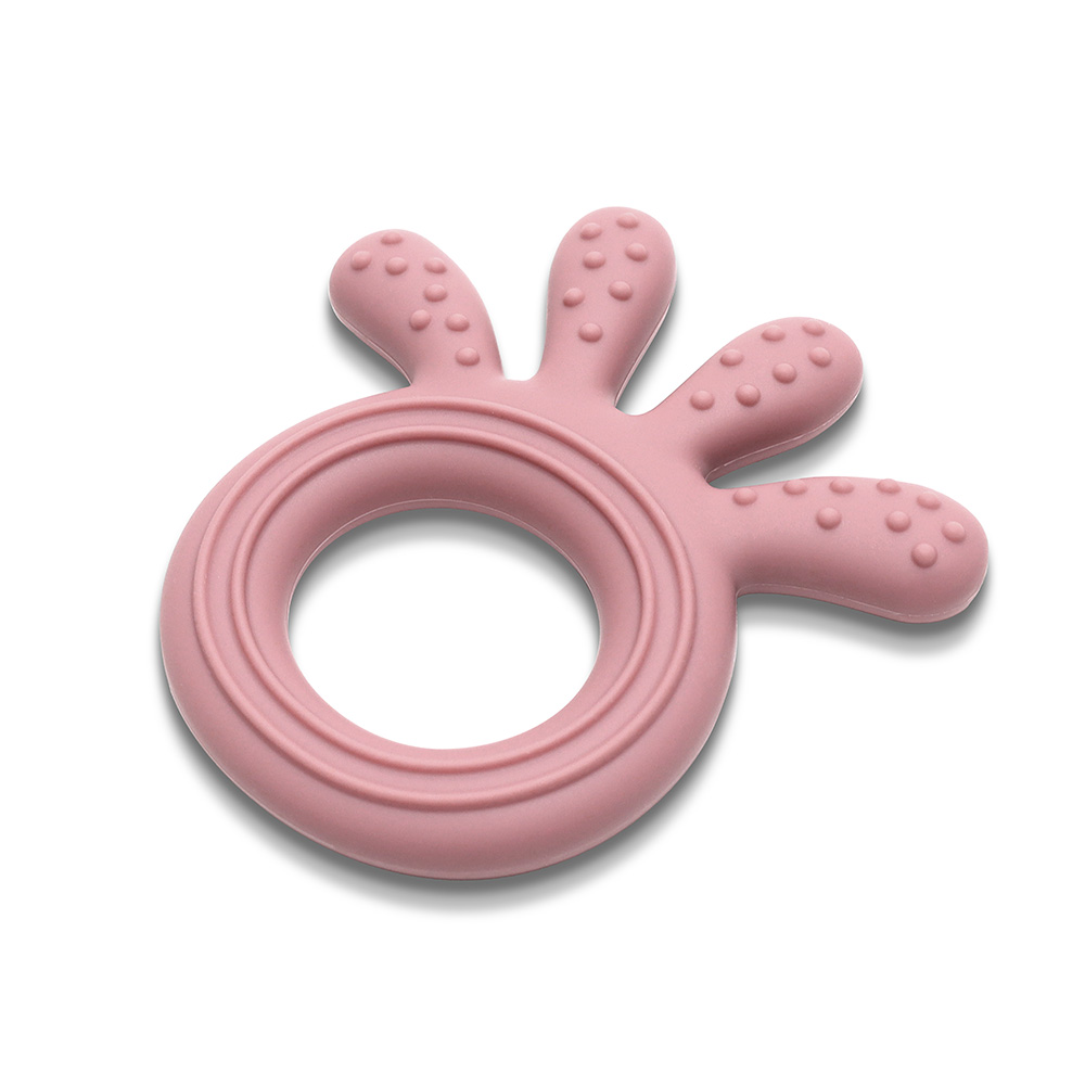 СИЛИКОНОВА ГРИЗАЛКА ОКТОПОД NATURAL DEEP PINK - Image 6