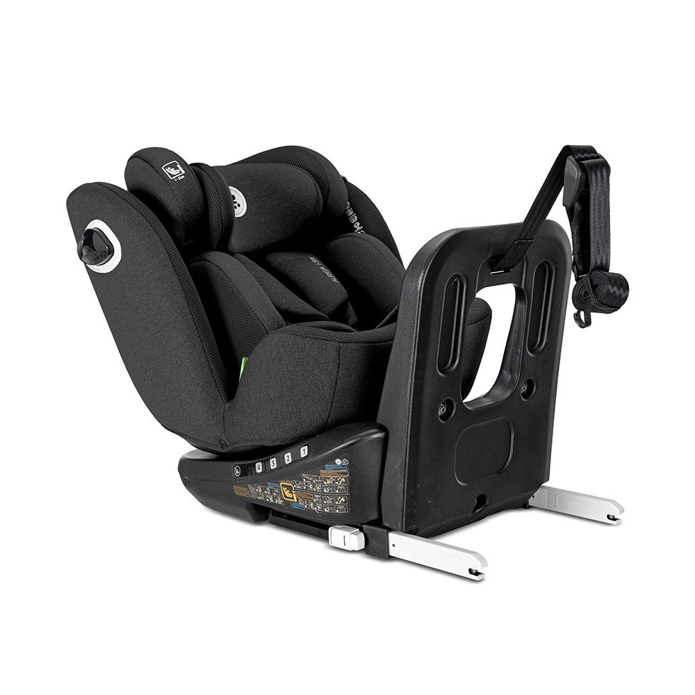 СТОЛ ЗА КОЛА AURIGA BLACK i-Size 40-150 CM ISOFIX, - Image 6